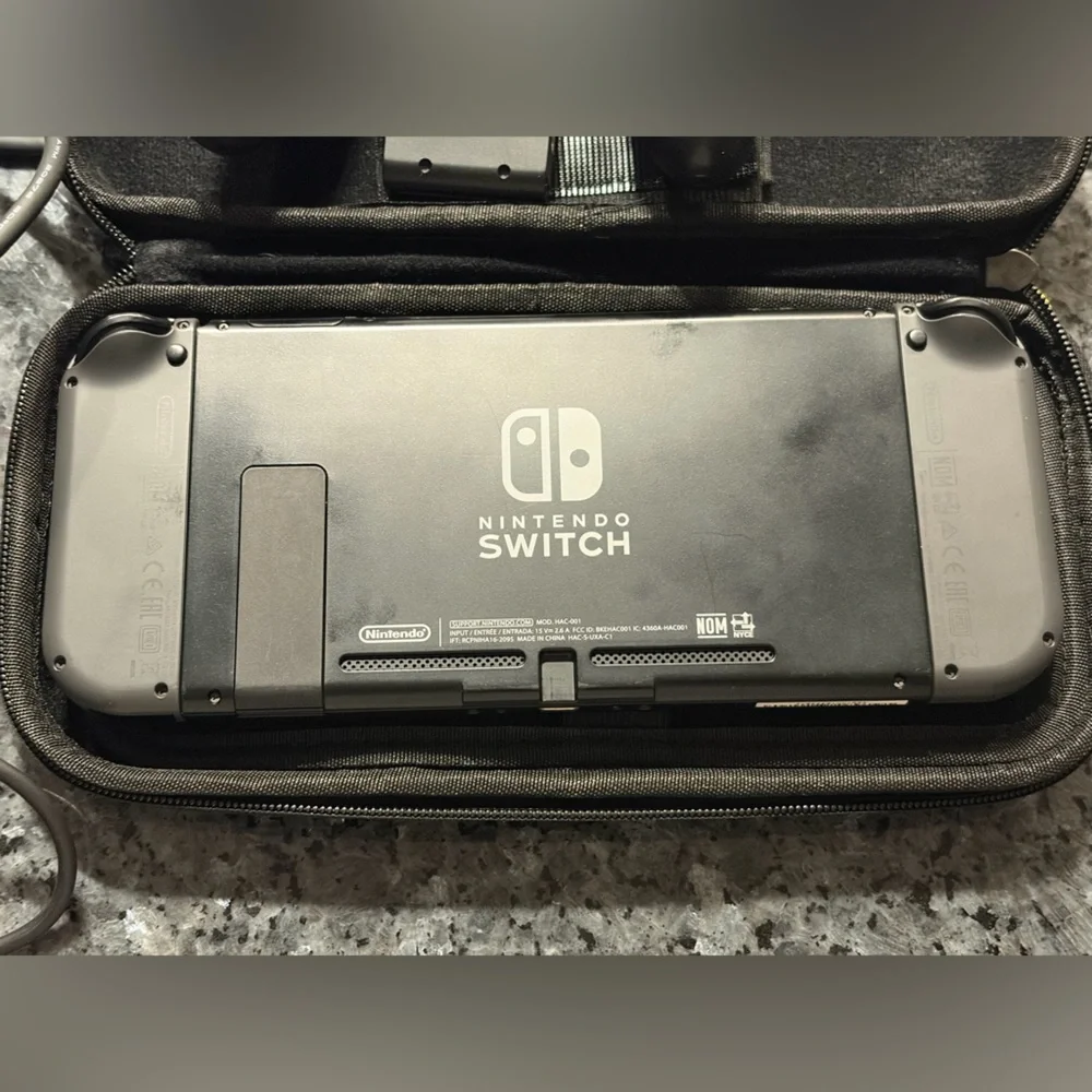 Nintendo Switch Handheld Console - Black and Gray